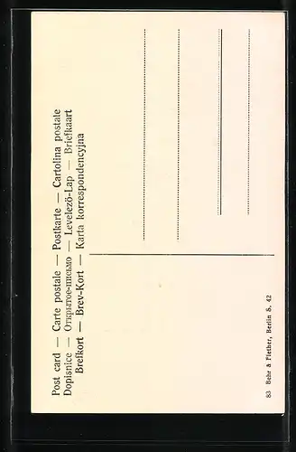 AK Berlin, Denkmal Friedrich des Grossen, Unter den Linden