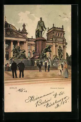 AK Berlin, Das Bismarck-Denkmal