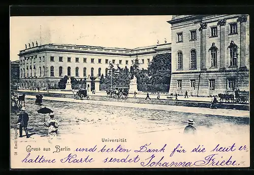 AK Berlin, Partie an der Universität