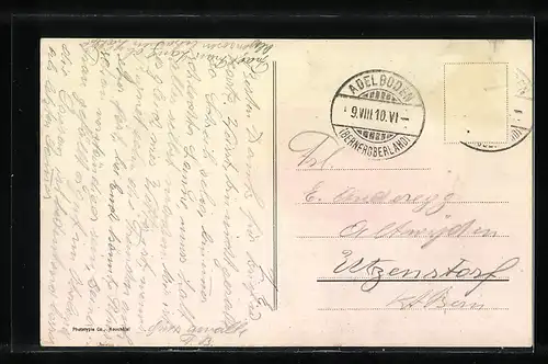 AK Engstligenalp b. Adelboden, Gesamtansicht mit Gross Lohner