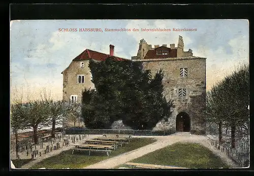 AK Habsburg, Schloss Habsburg, Stammschloss des österreichischen Kaiserhauses