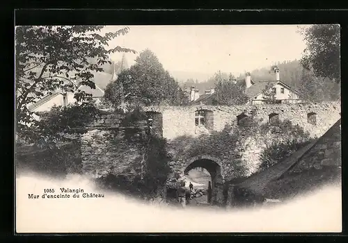 AK Valangin, Mur d`enceinte du Chateau