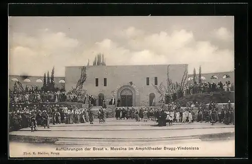 AK Brugg-Vindonissa, Aufführungen der Braut von Messina im Amphitheater