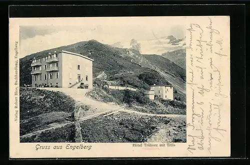 AK Engelberg, Hotel Trübsee mit Titlis