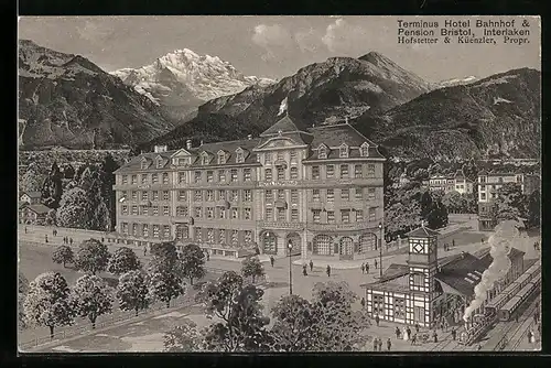 AK Interlaken, Terminus Hotel Bahnhof & Pension Bristol