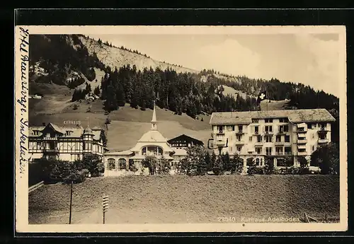 AK Adelboden, Kurhäuser im Ort