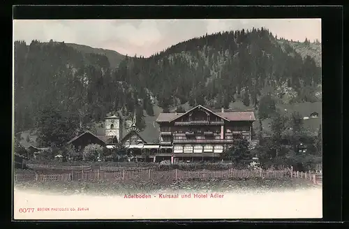 AK Adelboden, Kursaal und Hotel Adler