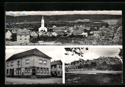 AK Eschbach i. Ts., Gasthaus Zum Deutschen Haus