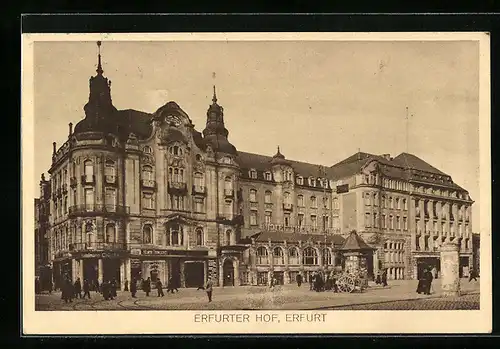 AK Erfurt, Hotel Erfurter Hof