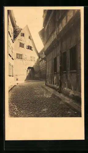 Foto-AK Erfurt, Partie aus der Allerheiligenstrasse