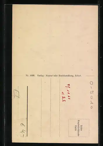 AK Erfurt, Partie in der Allerheiligenstrasse