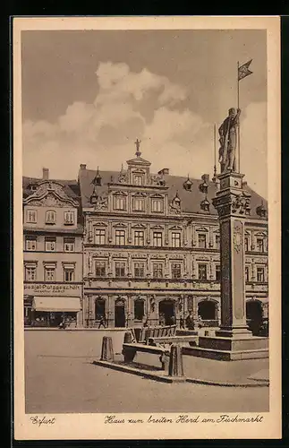 AK Erfurt, Haus zum breiten Herd am Fischmarkt