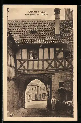 AK Kronach, Inneres des Bamberger Tors