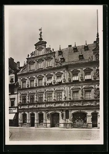 AK Erfurt, Haus zum breiten Heerd am Fischmarkt