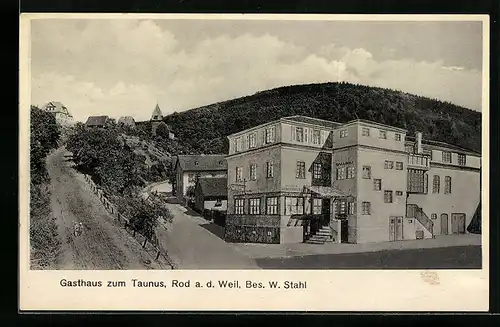 AK Rod a. d. Weil, Gasthaus zum Taunus