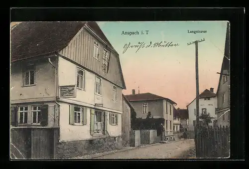 AK Anspach i. T., Langstrasse