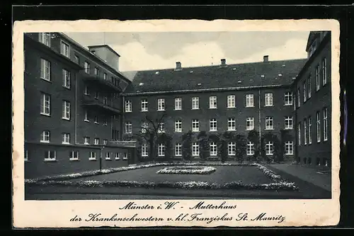 AK Münster i. W., Mutterhaus der Krankenschwestern v. hl. Franziskus St. Mauritz