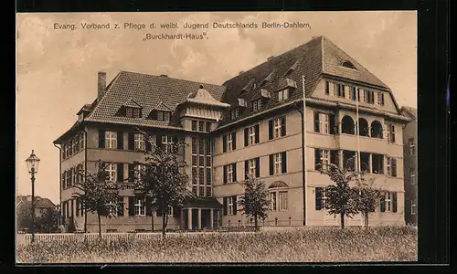 AK Berlin-Dahlem, Evang. Verband z. Pflege d. weibl. Jugend Deutschlands, Burckhardt-Haus