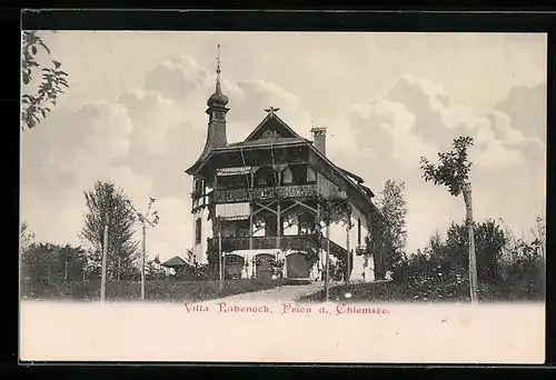 AK Prien am Chiemsee, Hotel Villa Rabeneck