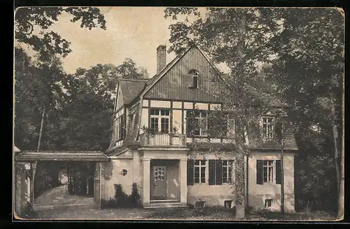 AK Löbichau, Kurhaus Tannenfeld, Haus Brunnegg