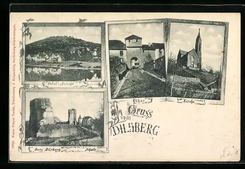 AK Neckargemünd, Kirche, Burg Dilsberg