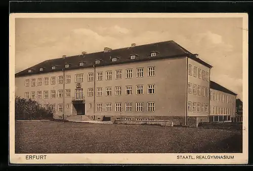 AK Erfurt, Staatliches Realgymnasium / Gymnasium Himmelspforte