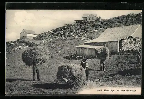 AK Ebenalp, Heuträger