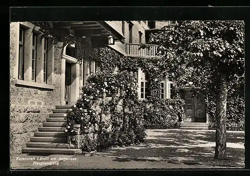 AK Oberägeri, Ländli am Aegerisee, Kuranstalt Ländli, Haupteingang