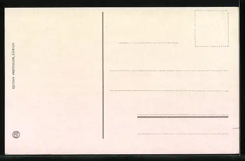 AK Heiden, Gesamtansicht mit Bodensee