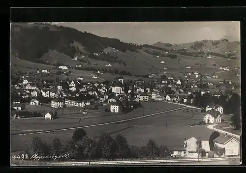 AK Appenzell, Teilansicht des Ortes
