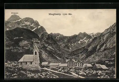 AK Appenzell, Gasthaus Meglisalp