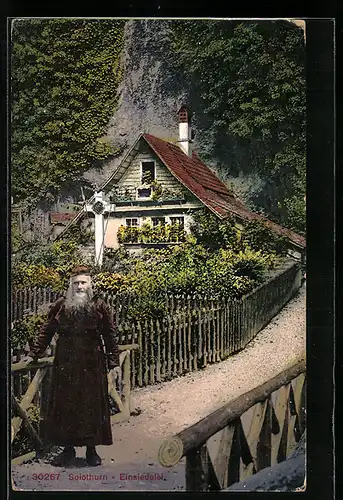 AK Solothurn, Partie vor einer Einsiedelei