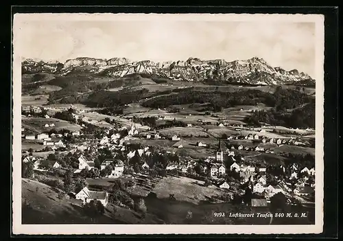 AK Teufen, Blick auf den Luftkurort