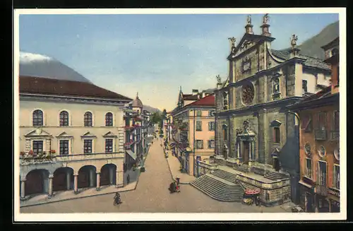 AK Bellinzona, Collegiata e Via alla Stazione