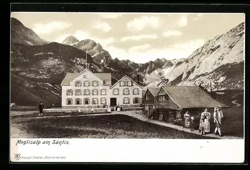 AK Meglisalp, Gasthaus Meglisalp