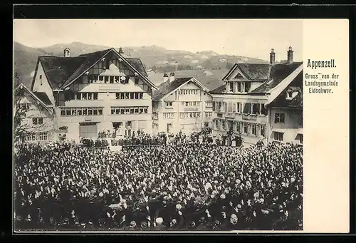 AK Appenzell, Landsgemeinde Eidschwur