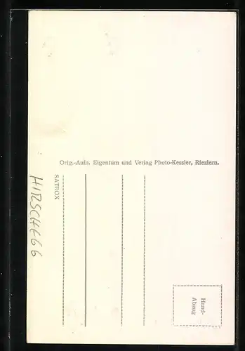 AK Hirschegg, Kriegerdenkmal Kl. Walsertal, 1935