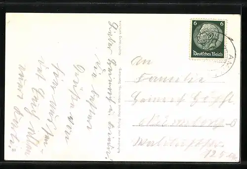 AK Motorschiff Tutzing am Starnberger See