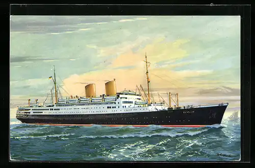 AK MS. Berlin, des Norddeutschen Lloyd Bremen