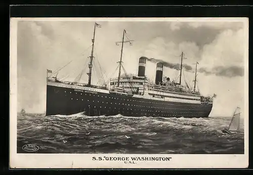 AK Passagierschiff SS George Washington