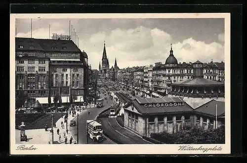 AK Berlin-Schöneberg, Ortspartie am Wittenbergplatz