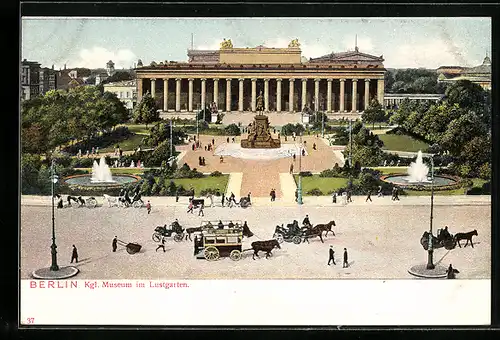 AK Berlin, Königliches Museum im Lustgarten