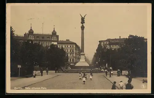 AK Berlin-Kreuzberg, Belle-Alliance-Platz