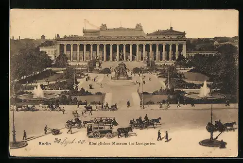 AK Berlin, Königliches Museum im Lustgarten