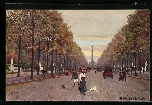 AK Berlin-Tiergarten, Siegessäule