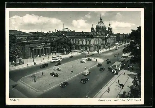 AK Berlin, Ehrenmal mit dem Zeughaus