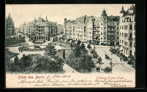 AK Berlin-Schöneberg, Victoria-Luise-Platz