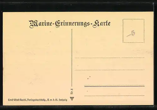 AK S.M. U-Boot U15 über Wasser und im Tauchzustande