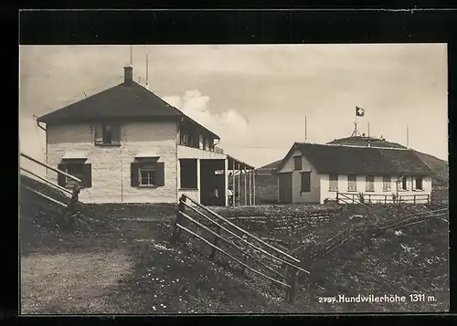 AK Hundwil, Hundwilerhöhe, Blick zum Gasthaus