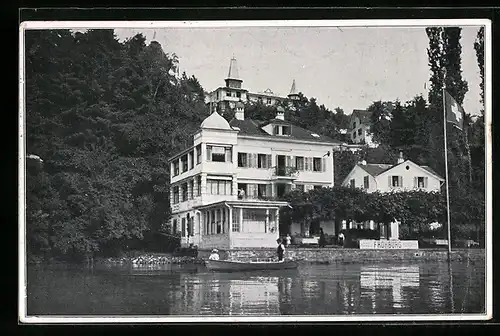 AK Weggis a. Vierwaldstättersee, Hotel und Pension Frohburg